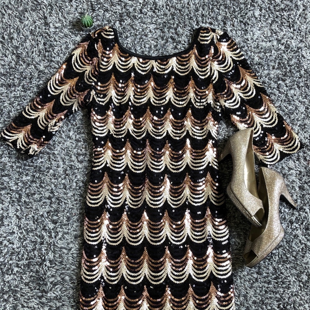 Crystal Doll Sequence Dress